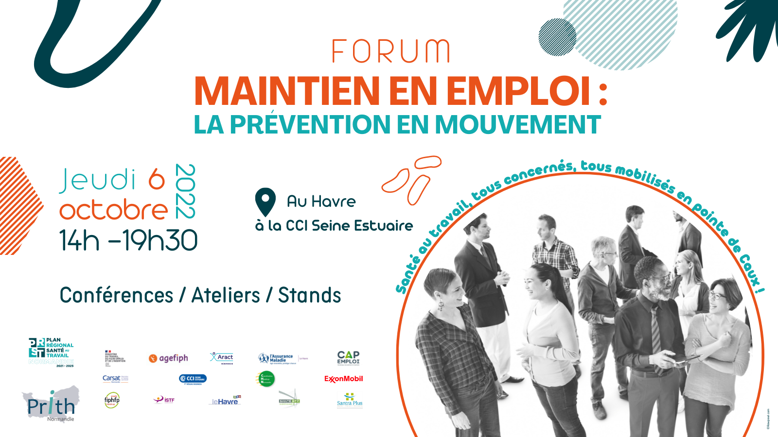 Forum Maintien en emploi - la prévention en mouvement du 6 octobre 2O22 au Havre