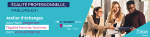 Formulaire Atelier égalité professionnelle, parlons en ! à Rouen