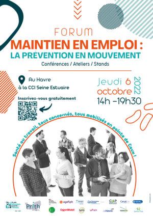 Forum Maintien en emploi - la prévention en mouvement du 6 octobre 2022 au Havre 2