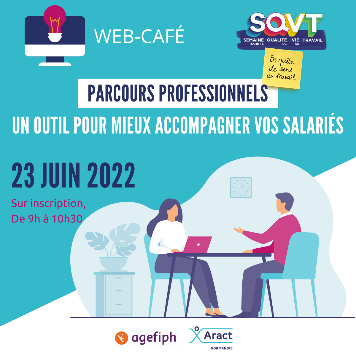 Web cafe parcours professionnels SQVT 2022